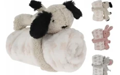 Babydecke mit Plüschtier