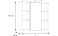 Badezimmer-Spiegelschrank