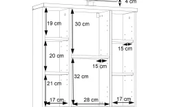 Badezimmer-Spiegelschrank
