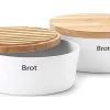 Brottopf mit Holzdeckel