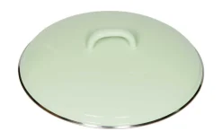 Deckel mit Chromrand 22cm