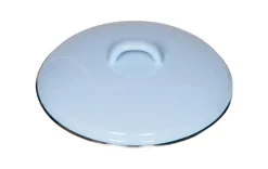 Deckel mit Chromrand 18cm