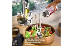 Essig-Öl u. Gewürzmenage 5-tlg.