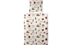 Feinbiber Bettwäsche mit Zipp