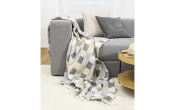 Flauschjacquard Decke