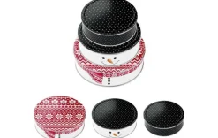 Gebäckdosen Schneemann 3-tlg.