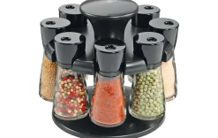 Gewürzständer - schwarz