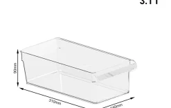 Kühlschrankboxen Set 3-tlg.