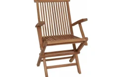 Klappstuhl mit Armlehnen