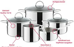 Kochtopfset 8-tlg.