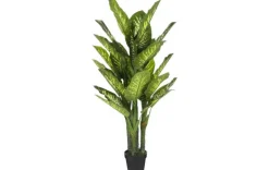 Kunstpflanze im Topf - Dieffenbachie