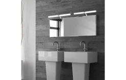 LED Deckenleuchte chrom