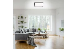 LED Deckenleuchte schwarz