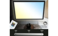 LED Deckenleuchte schwarz