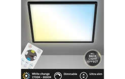 LED Deckenleuchte schwarz