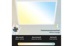 LED Deckenleuchte weiß