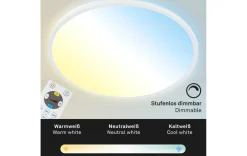 LED Deckenleuchte weiß 29cm