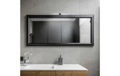 LED Spiegelleuchte Chrom