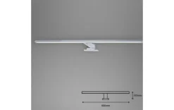 LED Spiegelleuchte Schwarz