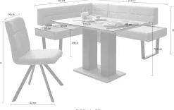 Moderne Eckbankgruppe