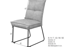 Moderner Polsterstuhl