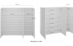 Moderner Schuhschrank