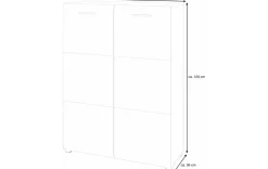 Moderner Schuhschrank