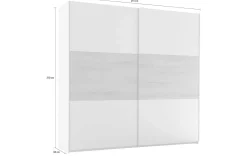 Moderner Schwebetürschrank