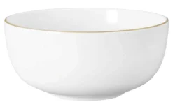 Müslischale mit Goldrand 15cm
