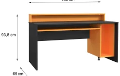 Multimedia-Schreibtisch