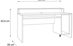 Multimedia-Schreibtisch
