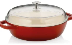 Pfanne mit Glasdeckel 28cm