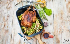 Rechteckbräter mit Glasdeckel