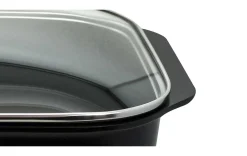 Rechteckbräter mit Glasdeckel