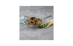 Schmorpfanne mit Glasdeckel 24cm