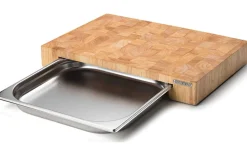 Schneidbrett mit Schublade