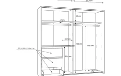 Schwebetürenschrank