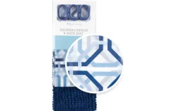 Set Duschvorhang/Badematte