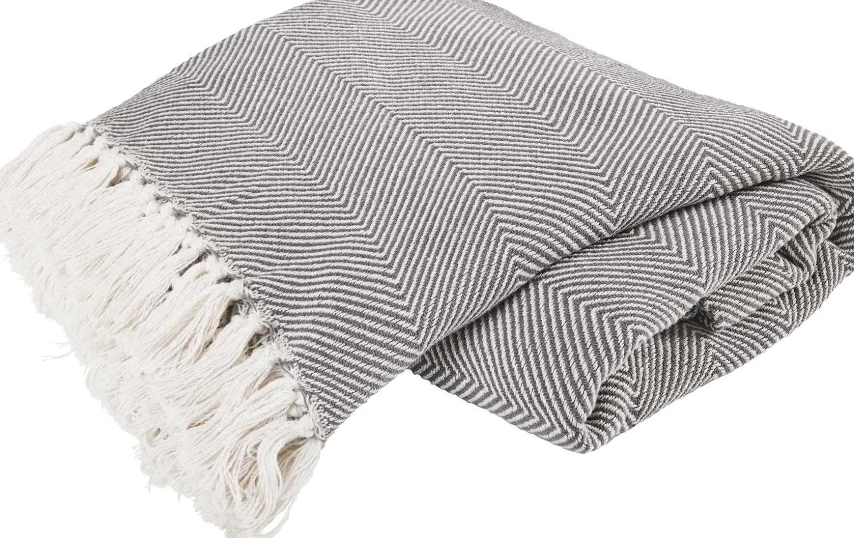 Tagesdecke mit Fransen