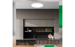 Ultraeffiziente LED Deckenleuchte weiß