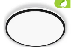 Ultraeffiziente LED Deckenleuchte weiß/schwarz