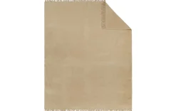 Uni Decke mit Fransen