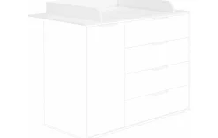 Wickelkommoden Aufsatz